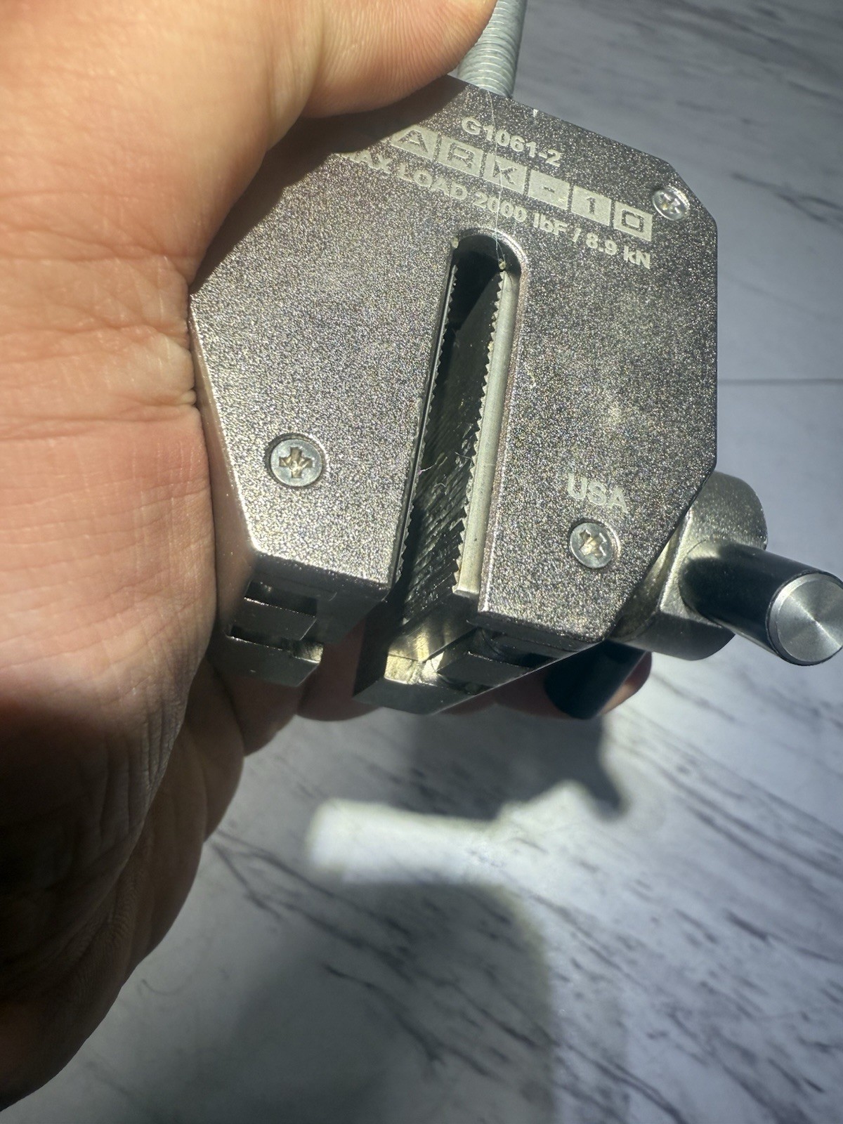 Mark-10 G1061-2 Width: 1″ (25.4mm) Capacity: 2000 lbs