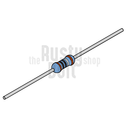 Resistors – 1/4 w (0.25 watt) – 1 ohm – 1% Tolerance – Metal Film – New