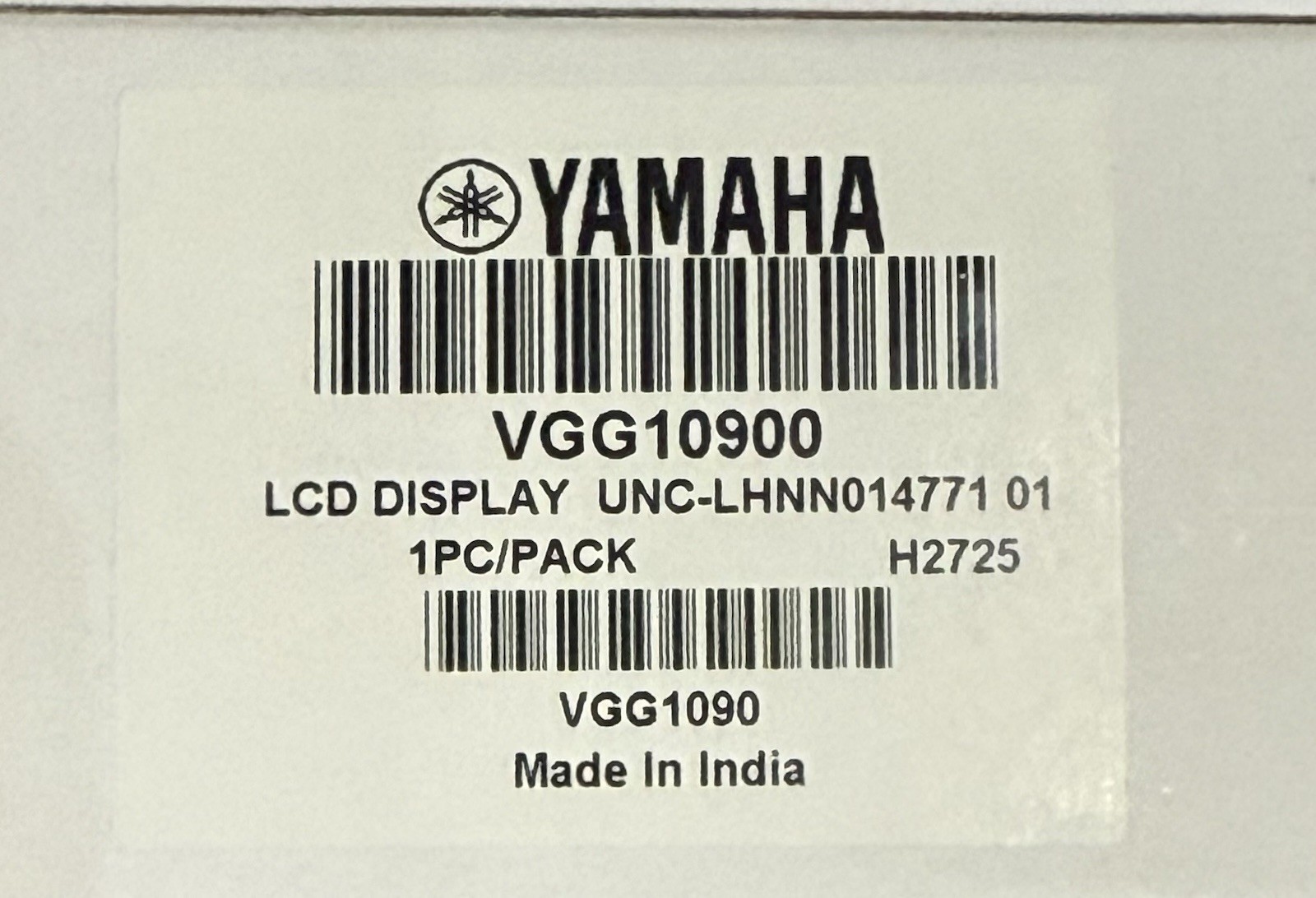 Yamaha LCD Display Visor for PSR-E473 -ORIGINAL YAMAHA PART -BRAND NEW