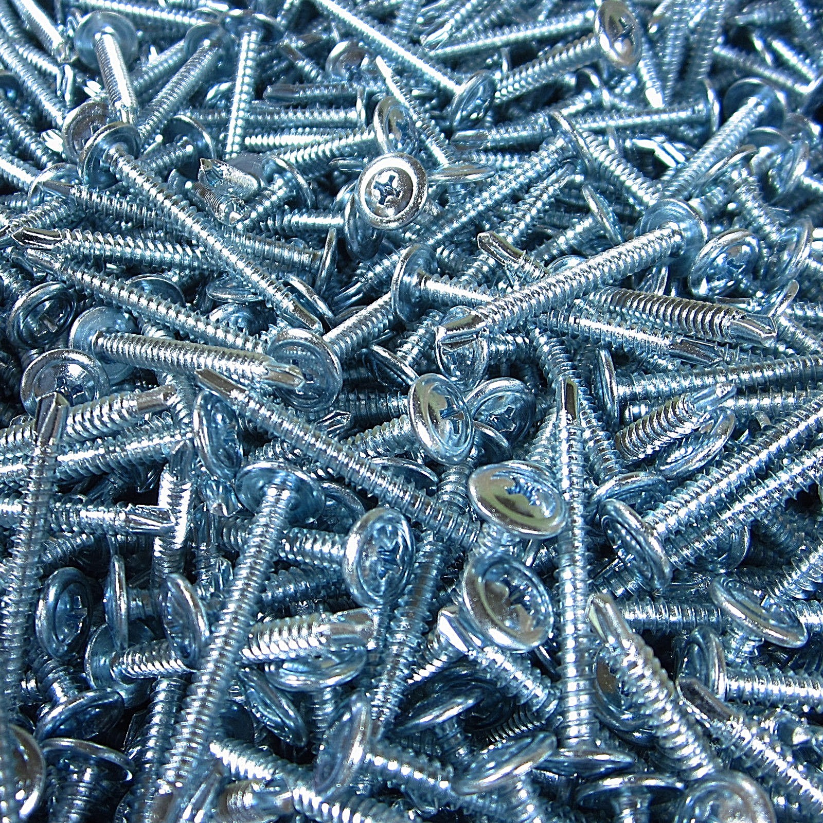 (500) #8 X 1-5/8 Phillips Modified Truss Head Self-Drilling Screw Zinc Plated