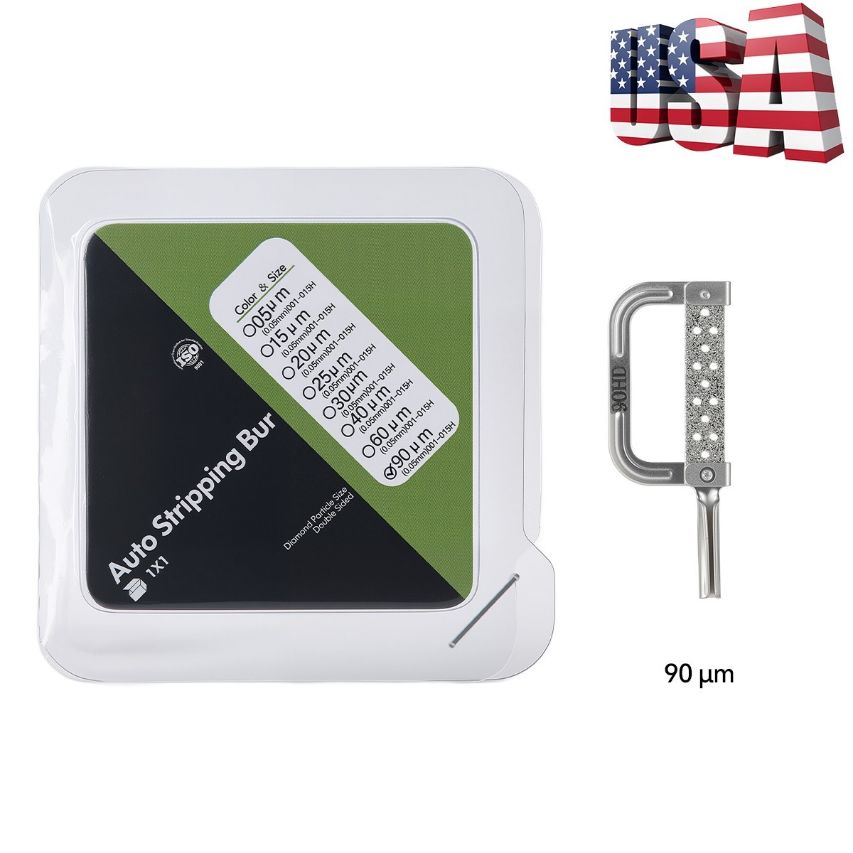 Dental Interproximal Enamel Reduction IPR Automatic Strip White Serrated Saw