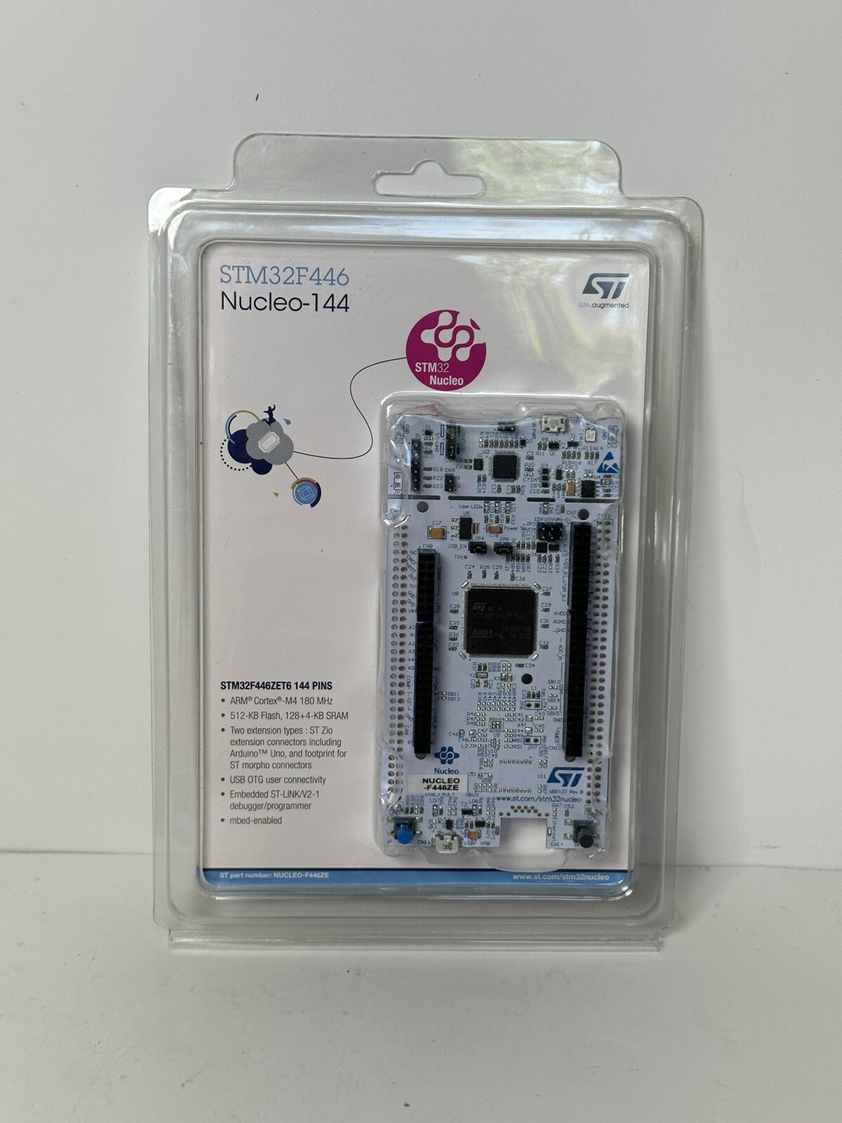 STM32 Nucleo-144 STM32F446 for high performance MCU’s