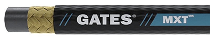 NEW GATES 85053 MXT X 50 FOOT WIRE BRAID 1″ ID USA MADE HYDRAULIC HOSE 9589078