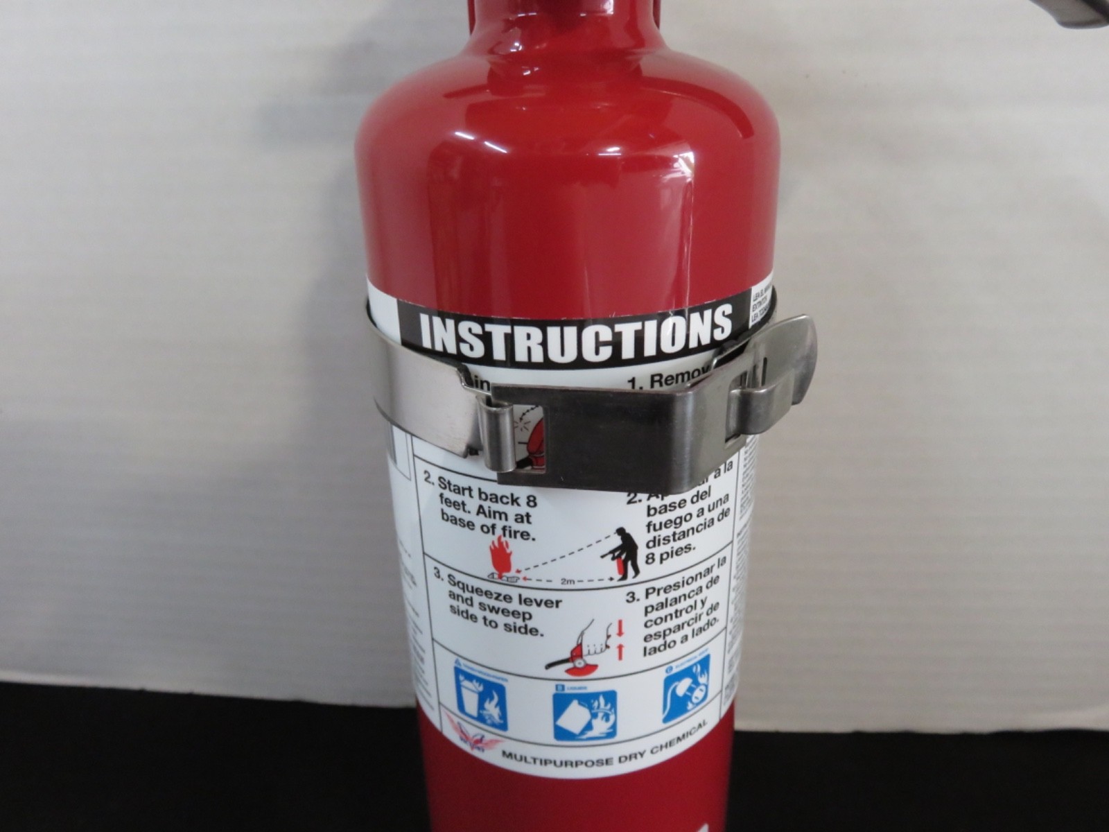 🔥🧯NEW BUCKEYE 2 ½ “lb 2024 CERT ABC FIRE EXTINGUISHER W/VEHICLE-MARINE BRACKET