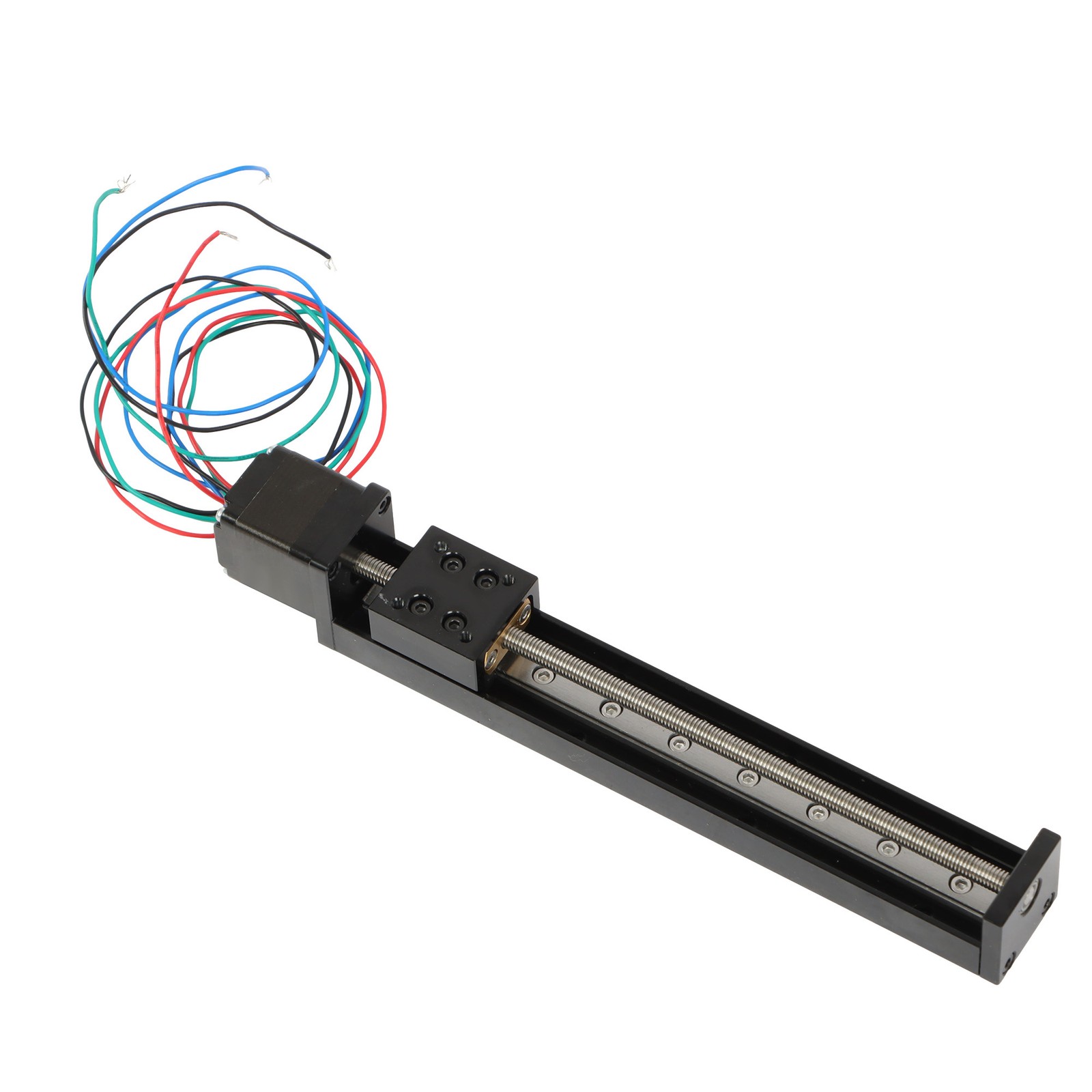 150mm Mini Linear Rail Sliders Lead Screw T6x1 with Nema 11 Stepper Motor