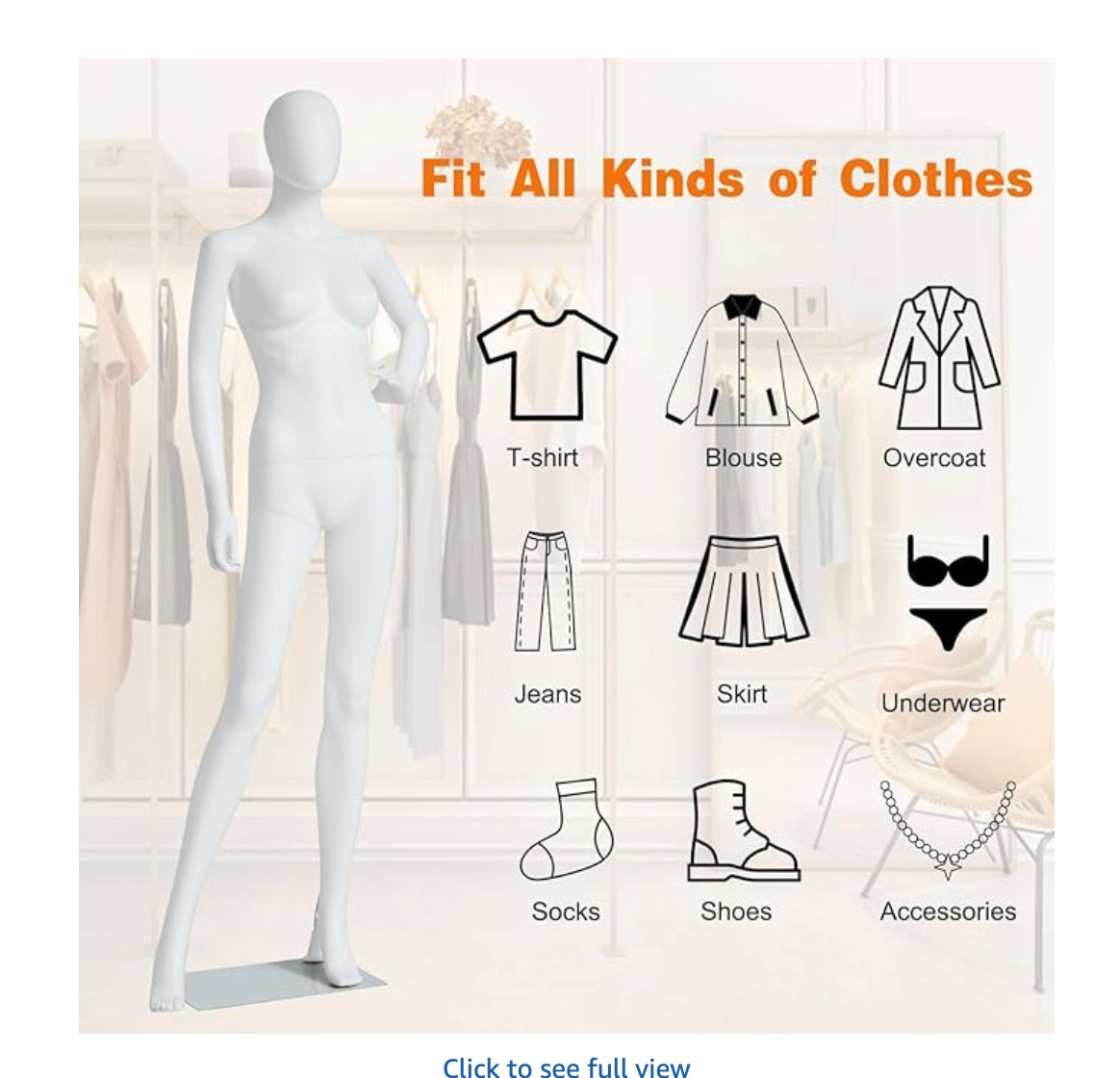 Two White Female Retail Display Mannequins Full Body Adjustable Boutique Store