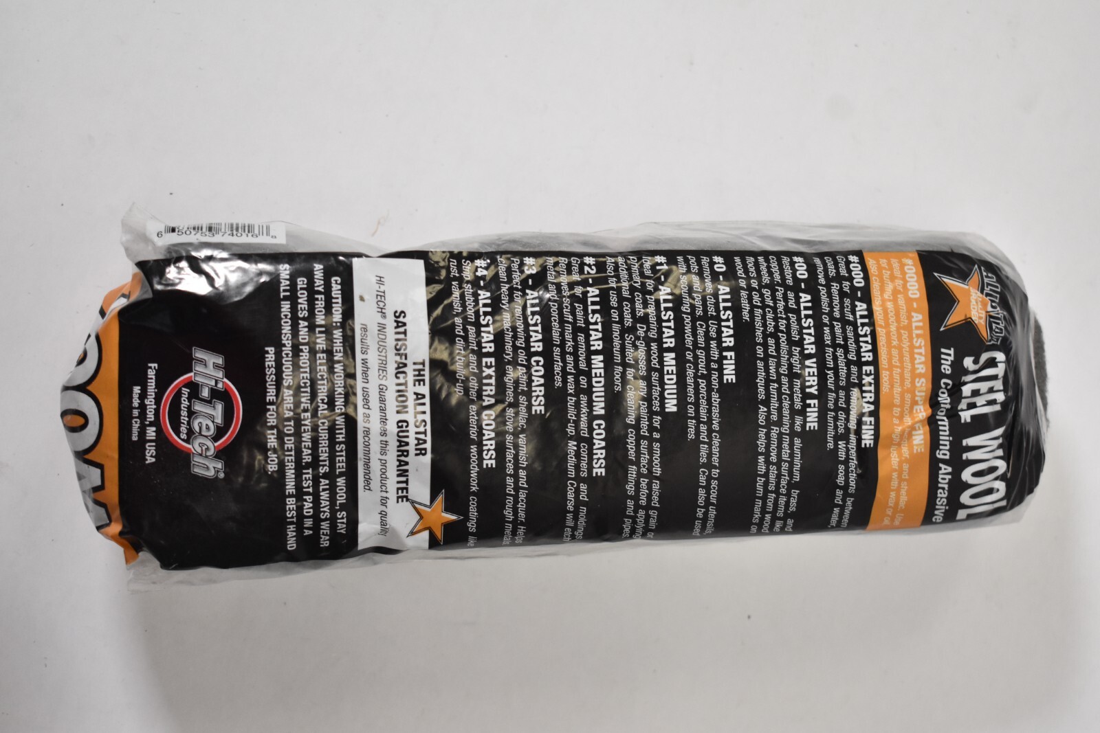 AllStar Super Fine Coarse Steel Wool 16 Pack Quality Graded Conforming Abrasive