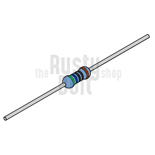 Resistors – 1/4 w (0.25 watt) – 560 ohm – 1% Tolerance – Metal Film – New