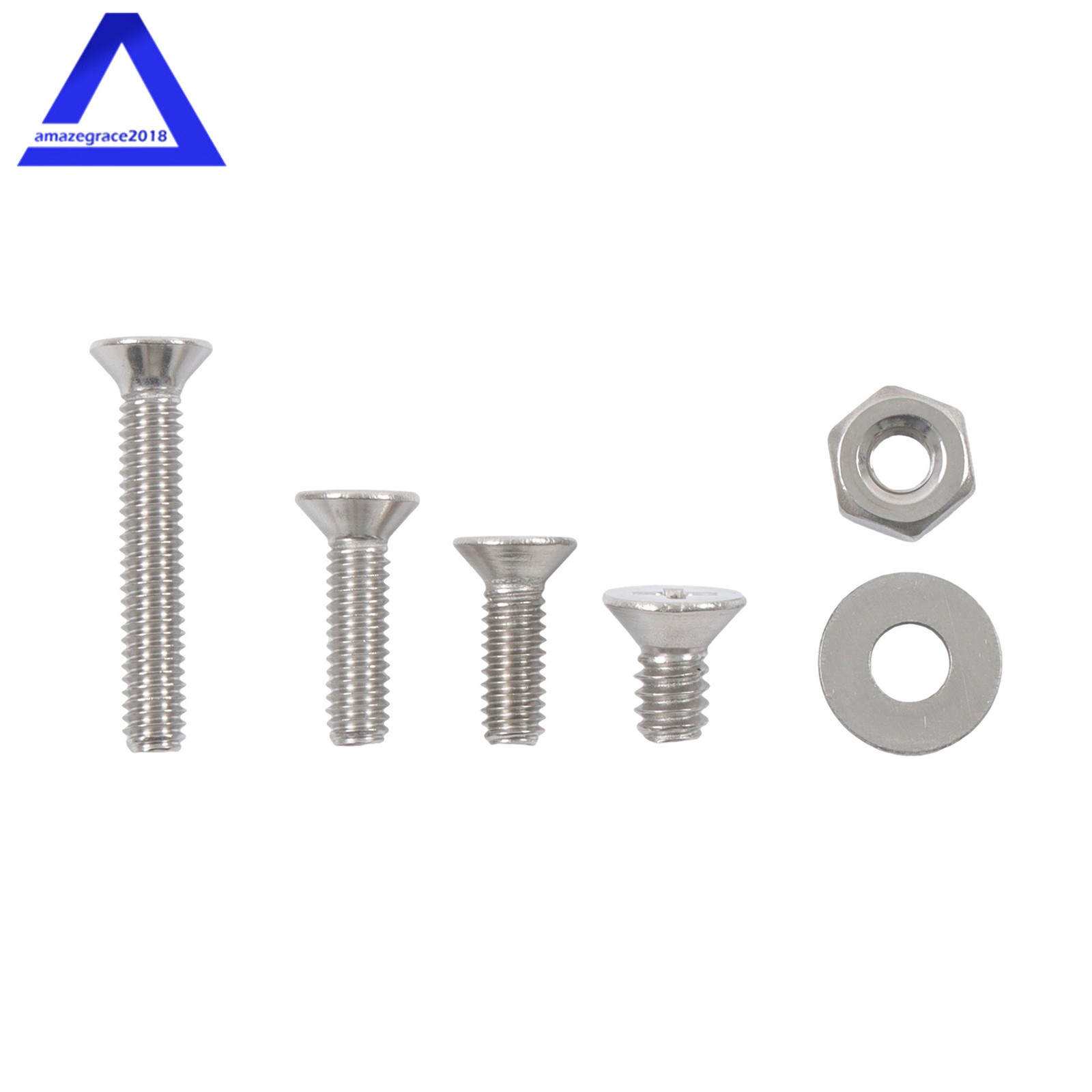 720Pcs Nuts and Bolts Assortment Kit, Machine Screws, #6-32#8-32#10-24#1/4-20