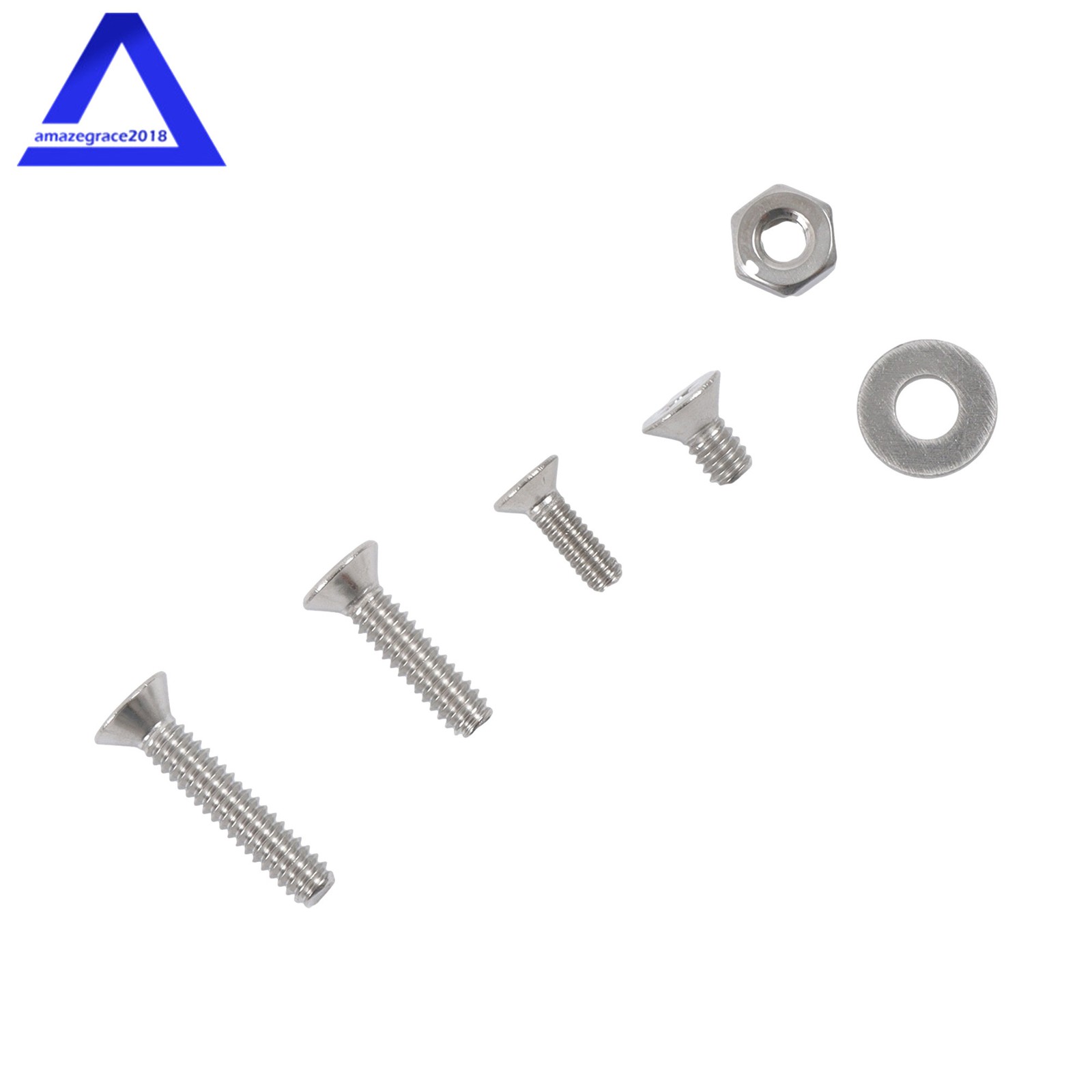 720Pcs Nuts and Bolts Assortment Kit, Machine Screws, #6-32#8-32#10-24#1/4-20
