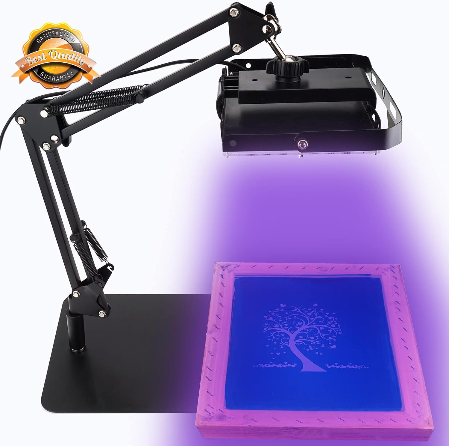 60W UV LED Exposure Unit Screen Printing Light Box Resin Curing Burning