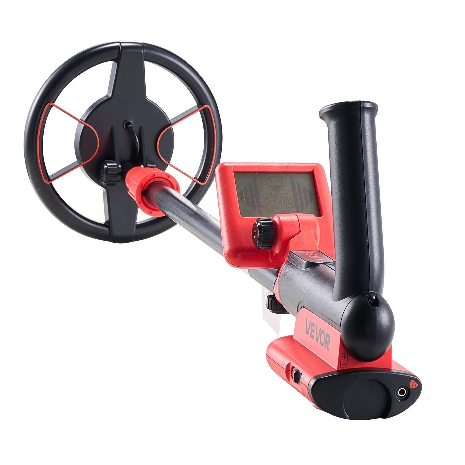 6″ Metal Detector: LCD Display, 5.8kHz, IP68 Coil, Adjustable Telescopic Handle