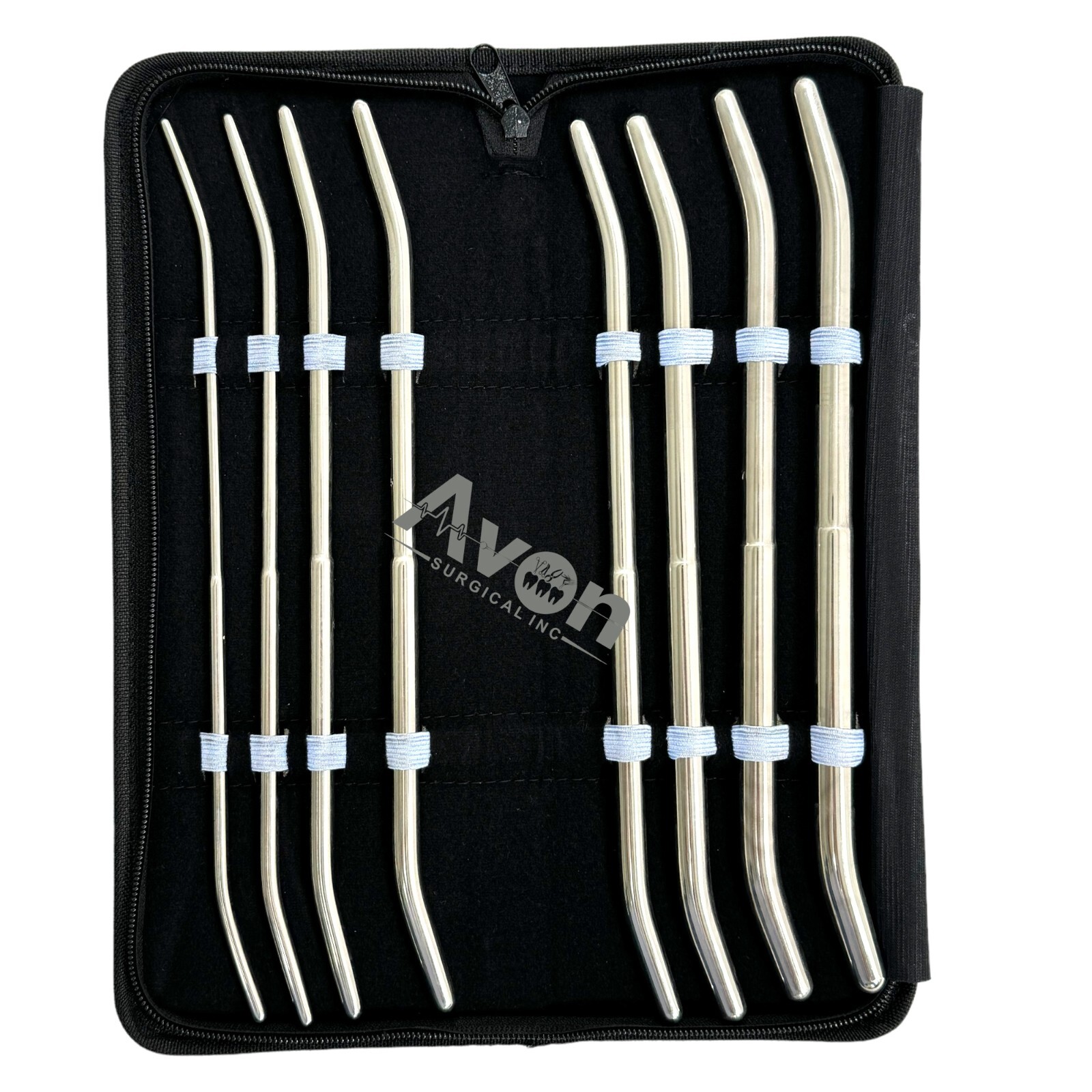 NEW PREMIUM GRADE PRATT DILATOR SOUNDS 8/SET SURGICAL MEDICAL INSTRUMENTS