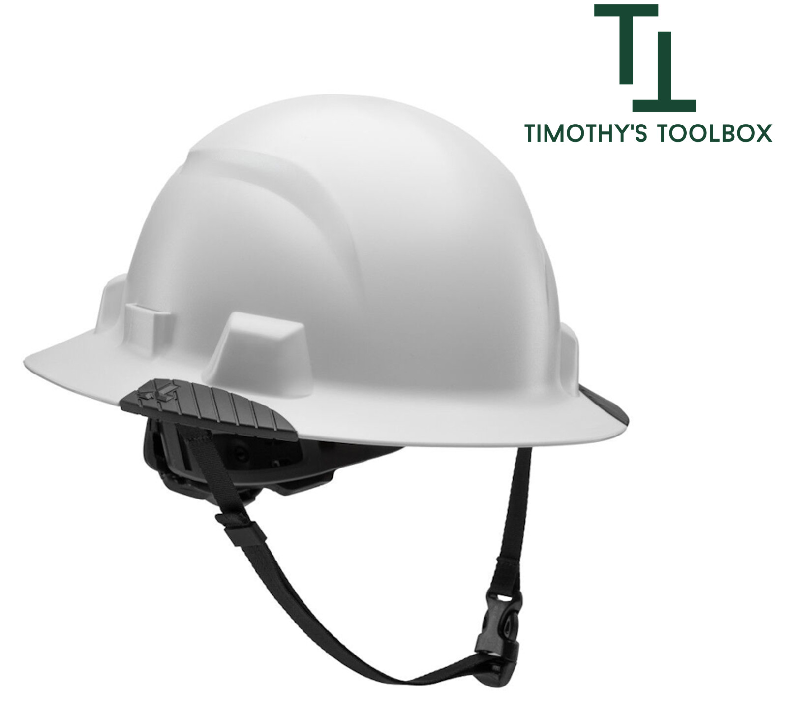 Lift Safety White iDAX HDPE White Full Brim Non-Vented Hard Hat- Class E