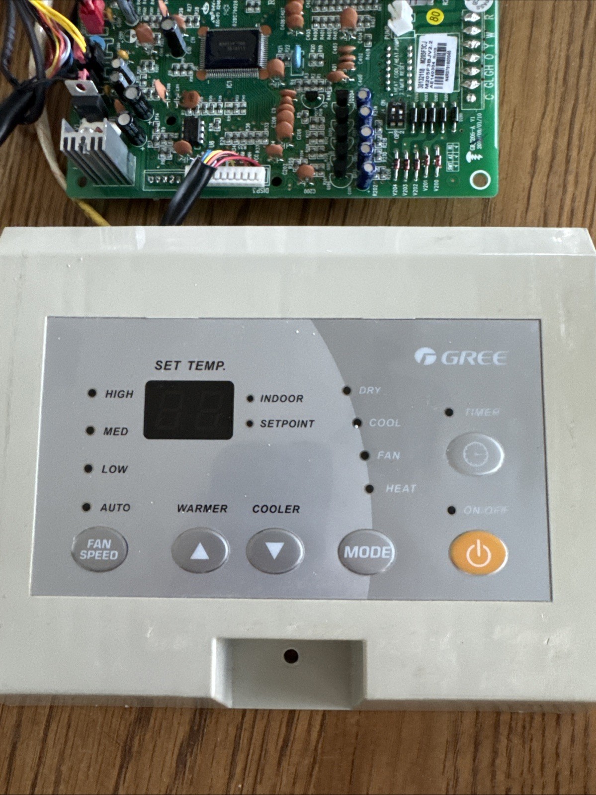 ✨GREE – Main Control Board Item: 30132118 (m205f3cj)- Thermostat Control✨