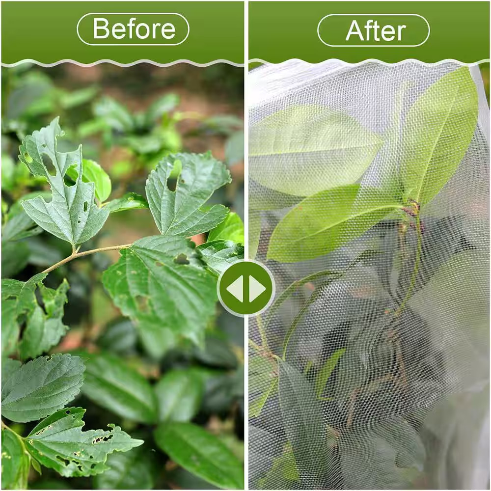 84 In. D X 72 In. H Outdoor Insect Barrier Bag with Zipper Biological Pest Contr