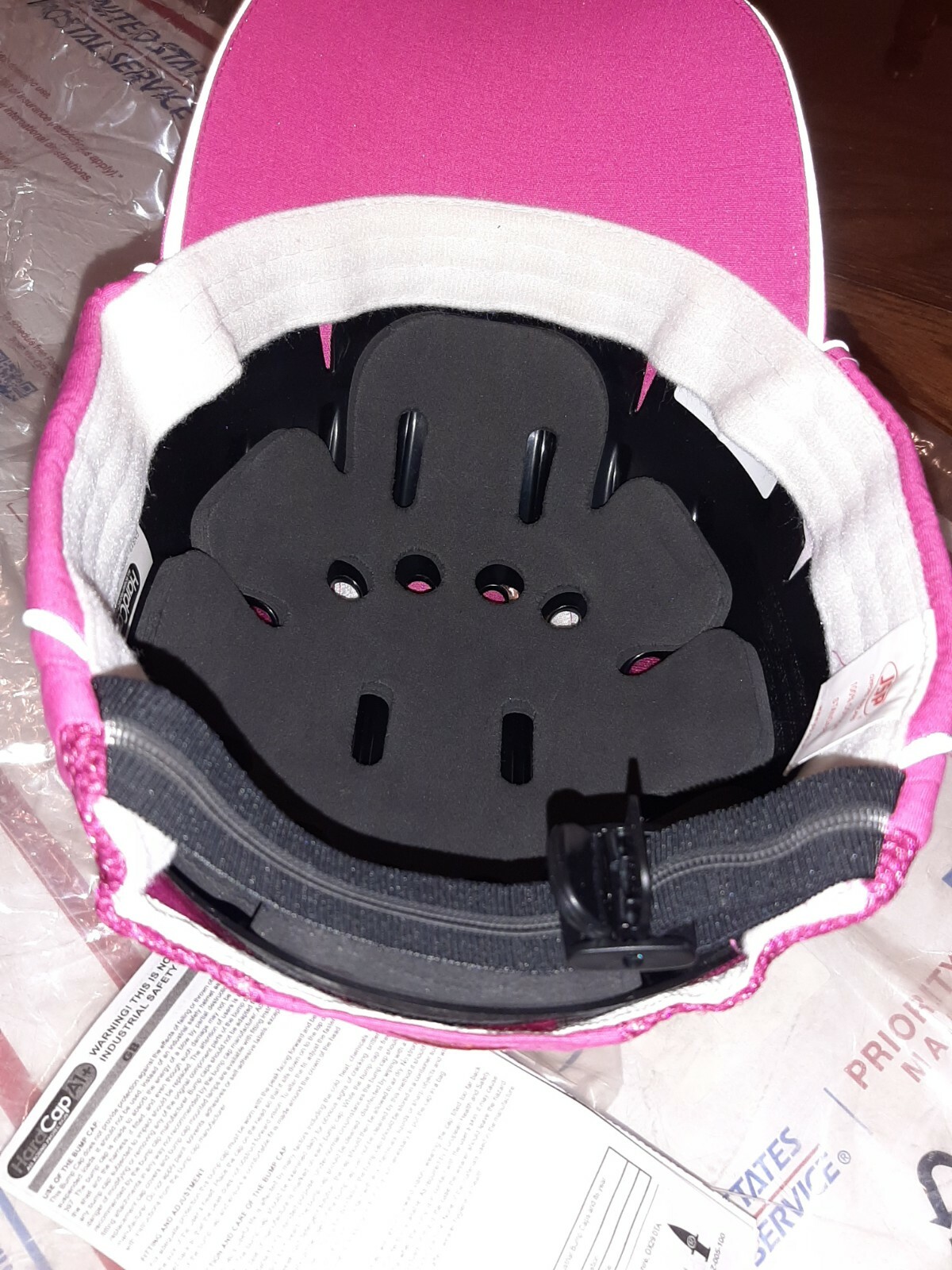 Pink JSP ABR170-P HardCap A1+ Baseball Bump Cap – Standard Brim New