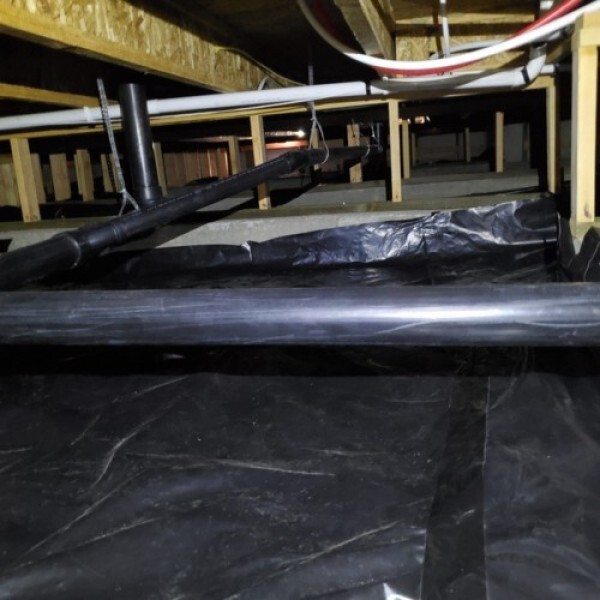 Farm Plastic Supply -Dura Smooth+ Black/White Crawl Space Vapor Barrier – 20 Mil