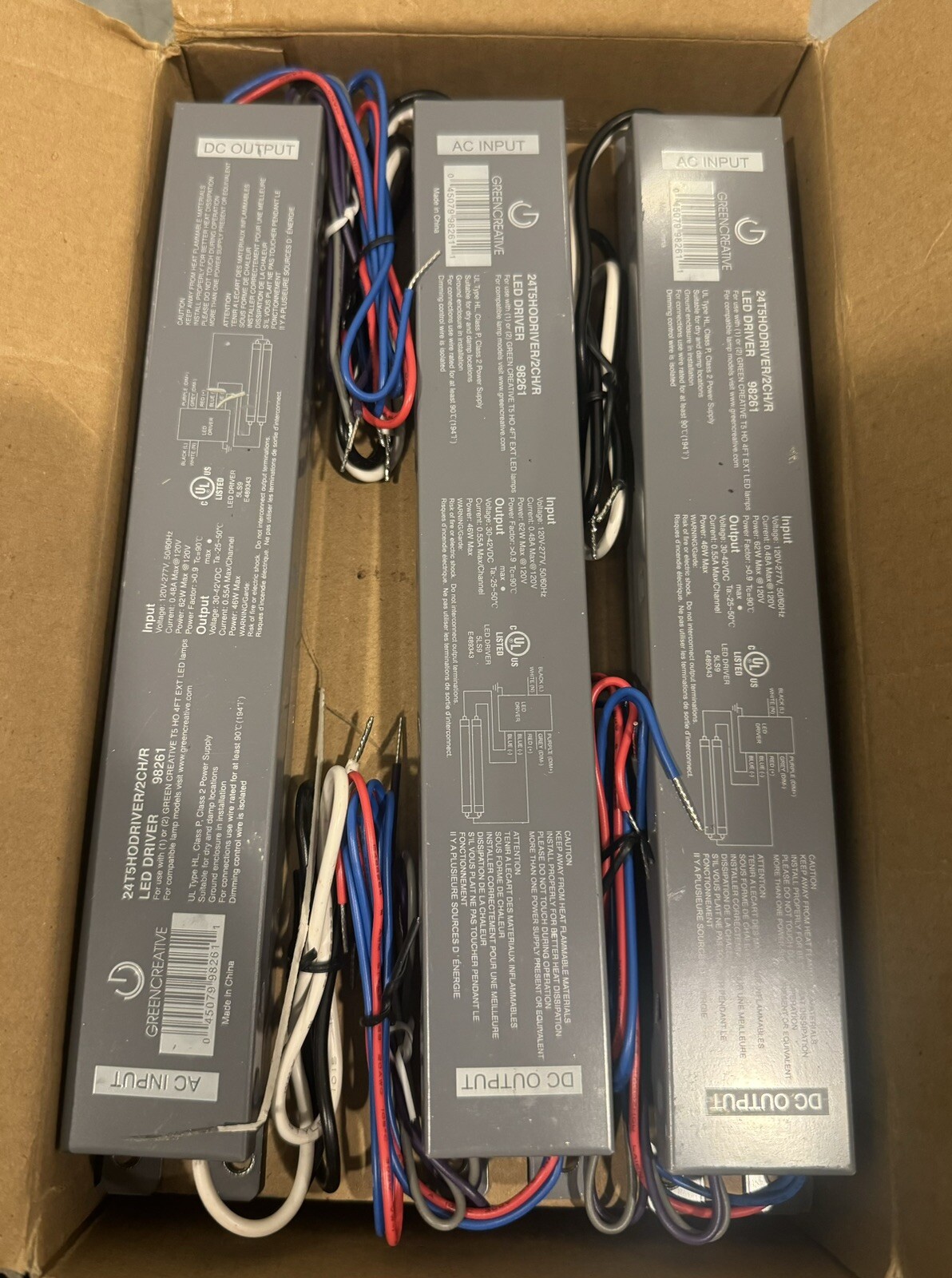 Green Creative 98261 LED Driver 24T5HODRIVER/2CH/R NEW! FREE SHIPPING!