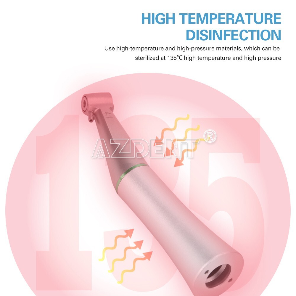 AZDENT Dental 4:1 Reduction IPR Contra Angle Handpiece Interproximal Strips Kit
