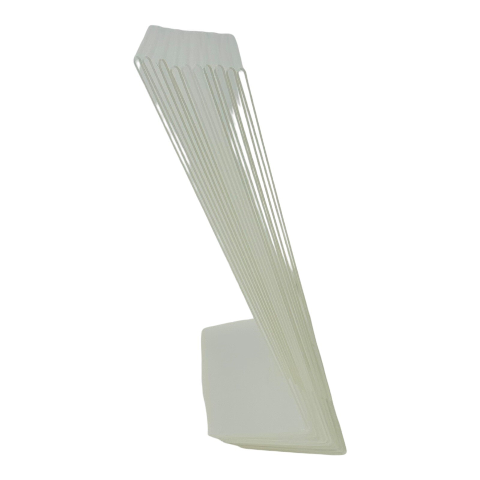 10 Frames Universal 8.5″ x 11″ Clear L Style Freestanding Document Frame