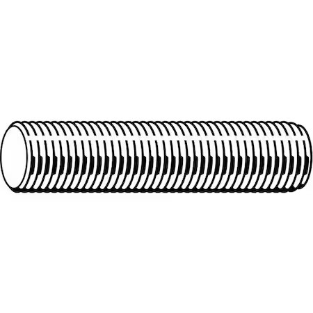 Fully Threaded Rod, M12-1.75Mm, 1 M, Stainless Steel, 316, Plain Finish,