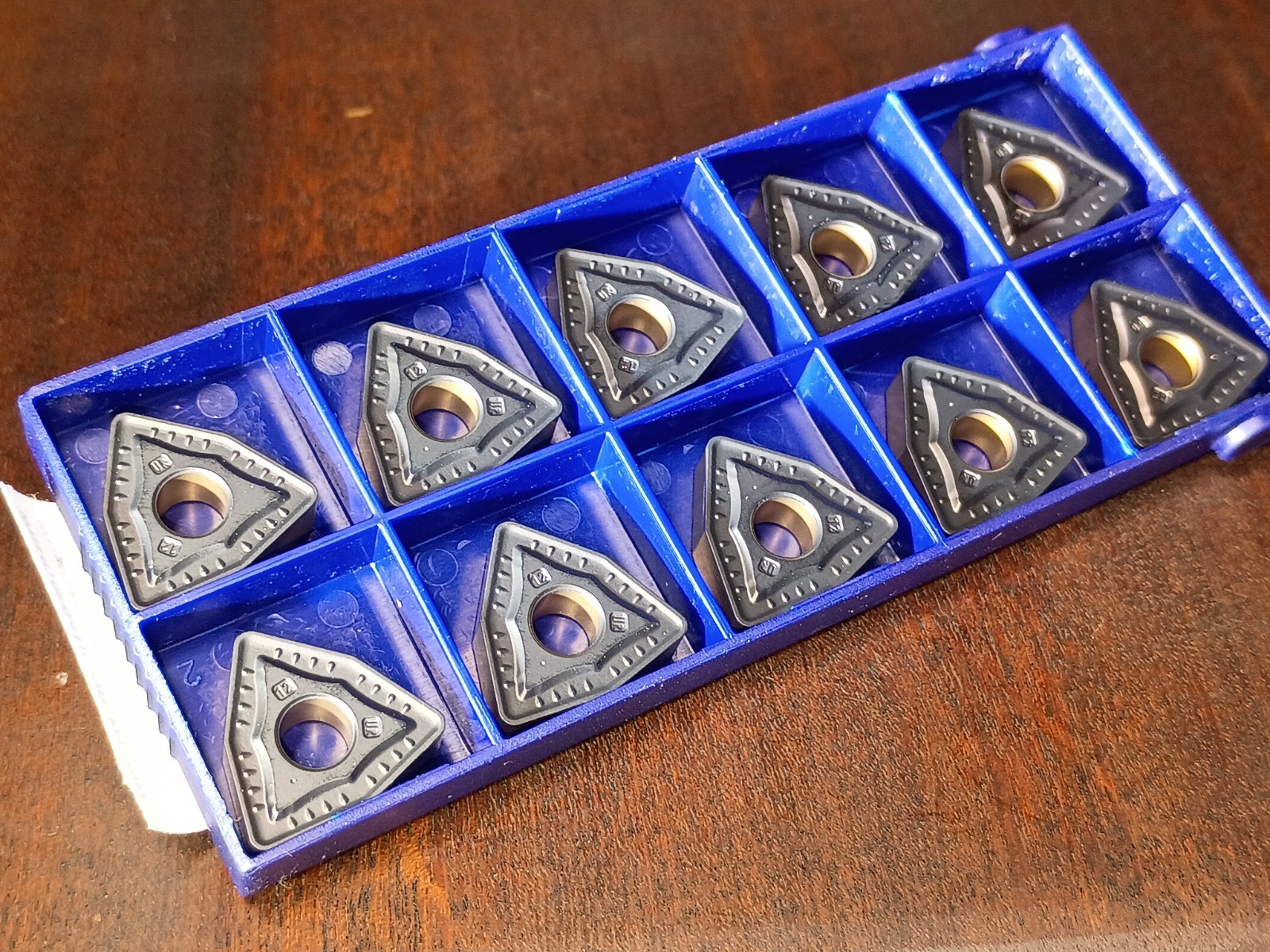 (10) YG WNMG080412-UR YG1001 Carbide Heavy Roughing Turning Insert