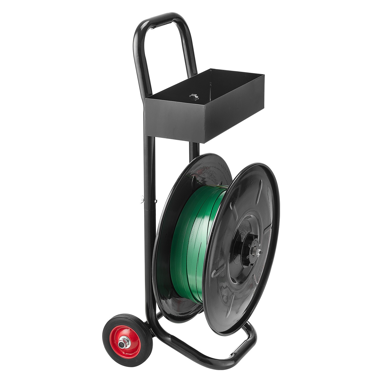 Uimoso Strapping Cart for PET/PP Polyester Straps with 8-inch Core
