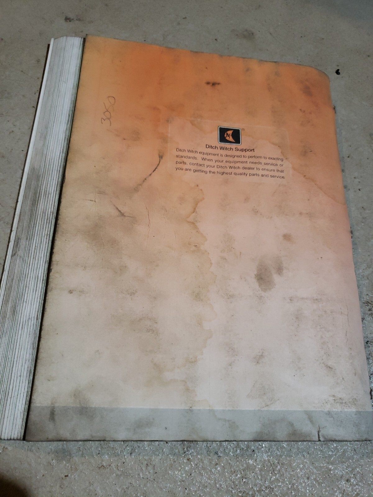 Ditch Witch H1500 Parts Manual