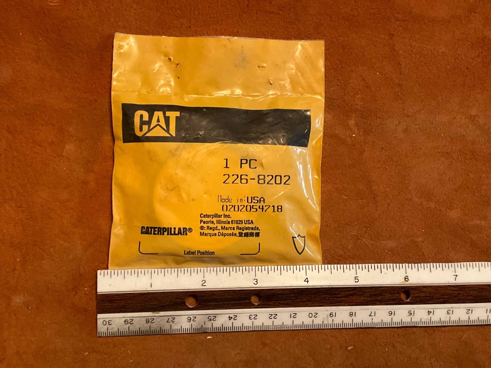 Caterpillar CAT OEM Seal Wiper 226-8202 Unopened!