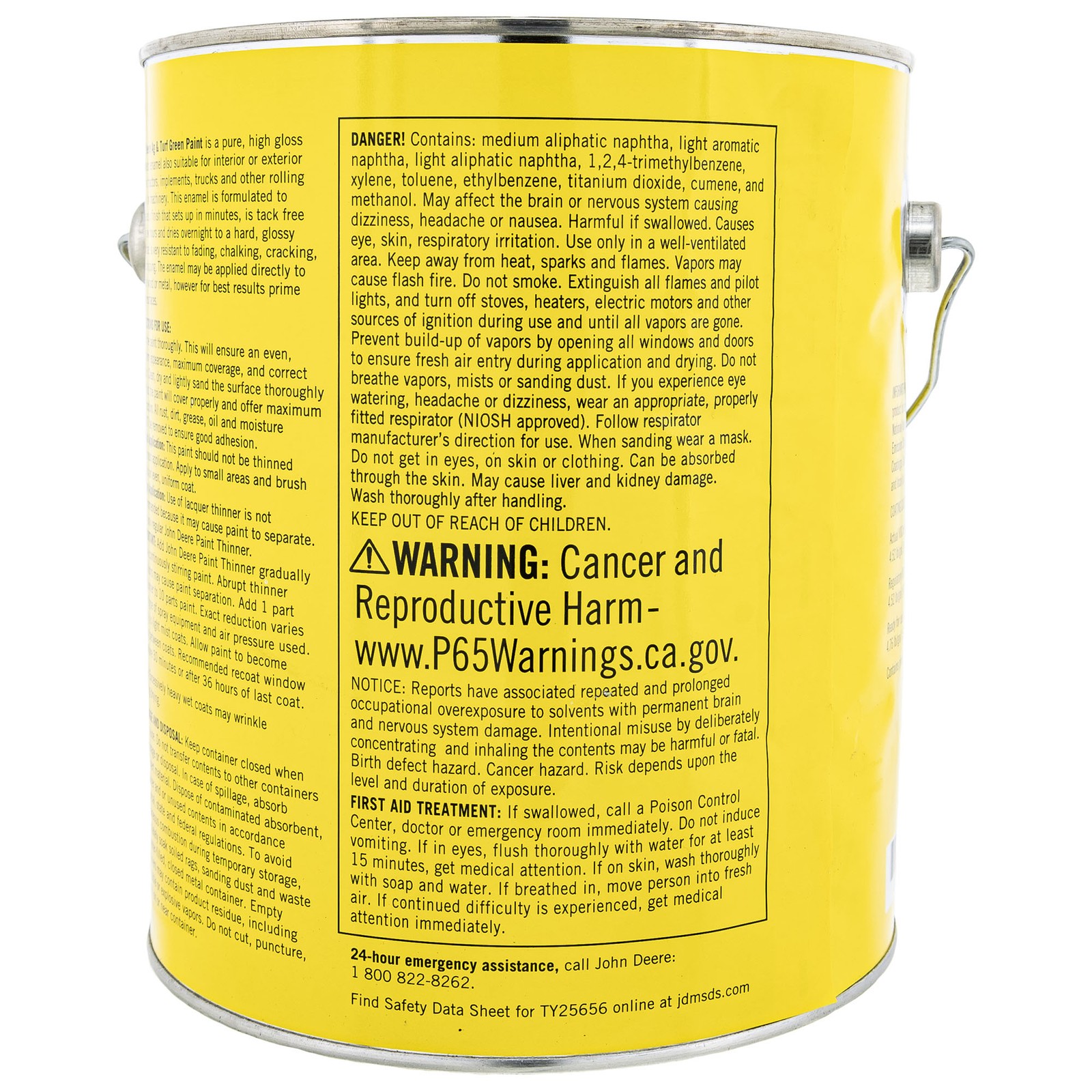 John Deere TY25656 1 Gallon Ag & Turf Green Paint OEM