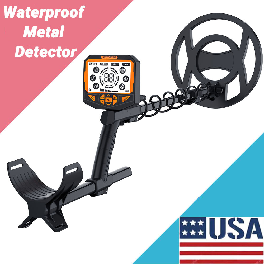 Waterproof Metal Detector – 5.8KHz Frequency,22cm Depth,Beach & Field Use