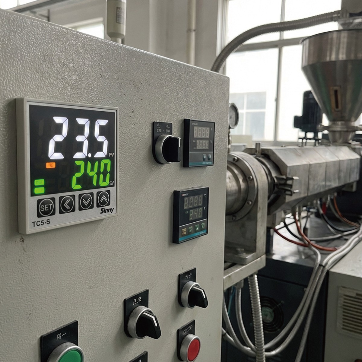 Digital Temperature Controller 100-240VAC/DC 0~1370℃ Thermostat Relay output 10A