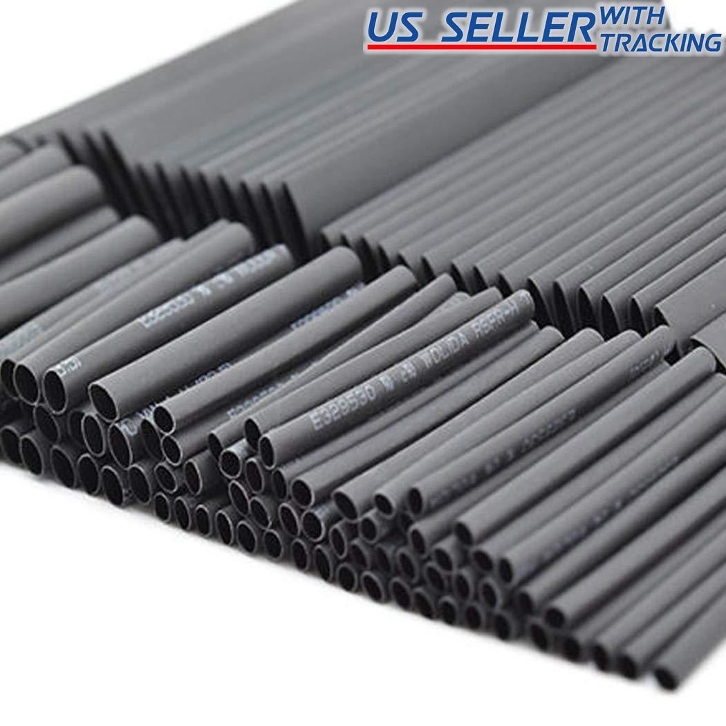 127pcs Heat Shrink Tubing Electrical Wire Insulation Cable Connection Sleeve Kit