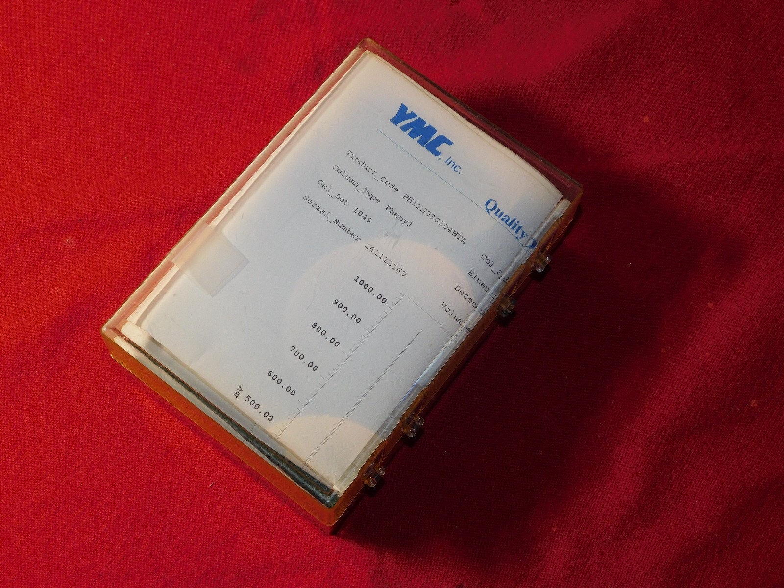 Set Of Five YMC 4.0 x 50mm HPLC Columns:Basic, ODS, C8, Phenyl & Ciano Open Box