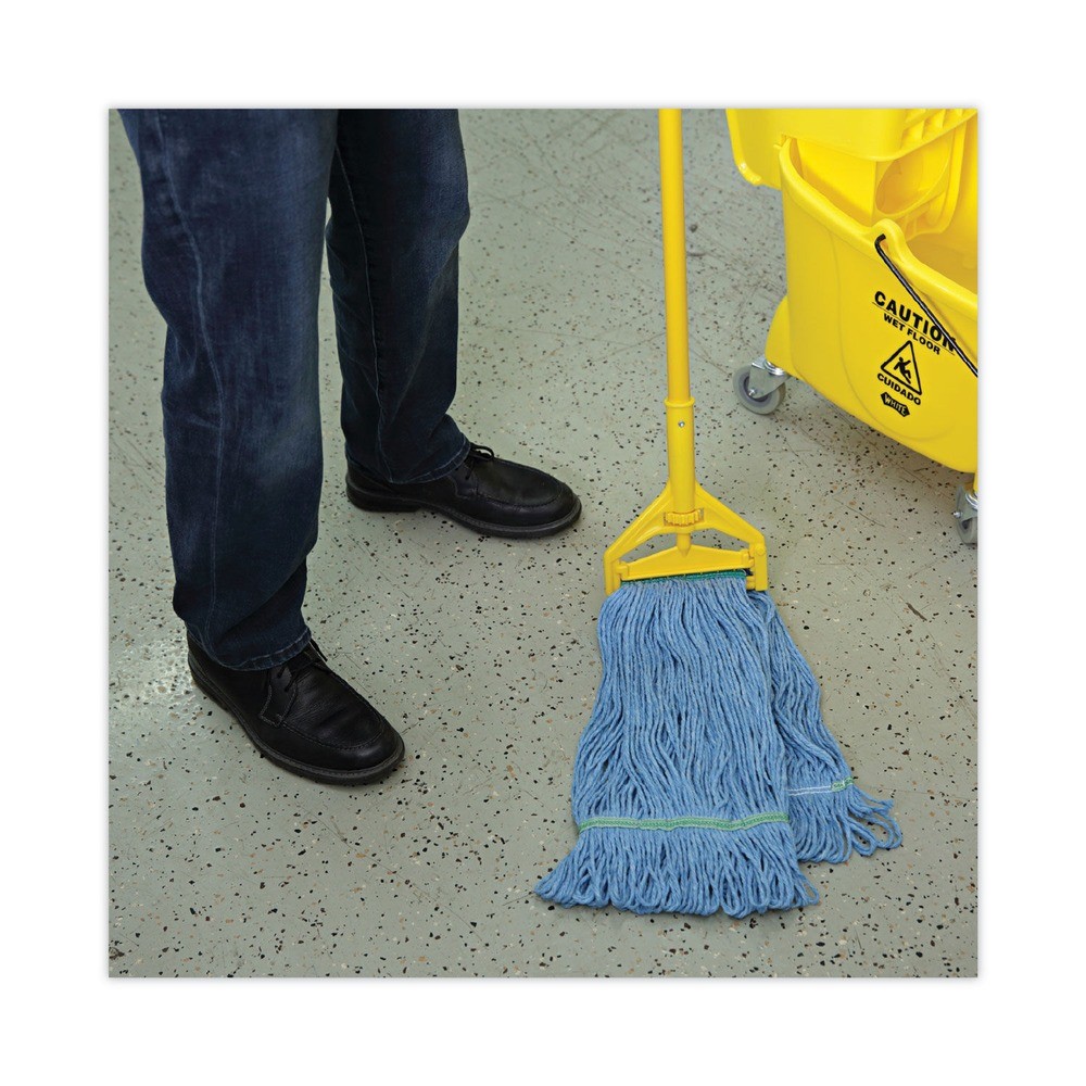 Boardwalk 502BLNB Super Loop Wet CO/SYN Mop Head – Medium, Blue New