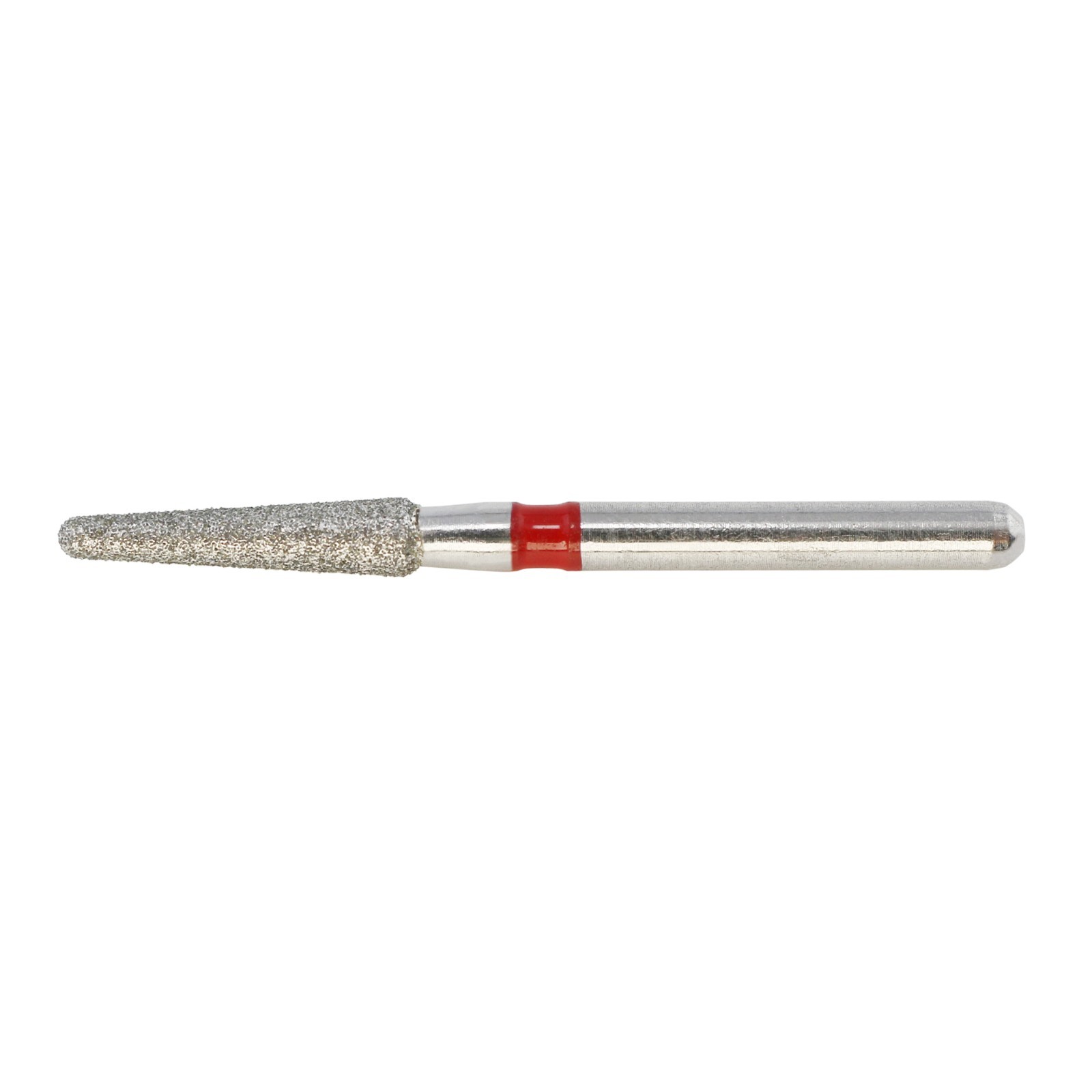 Dental Burs Diamond 856/018F Round End Taper Fine Grit Red FG High Speed Drills