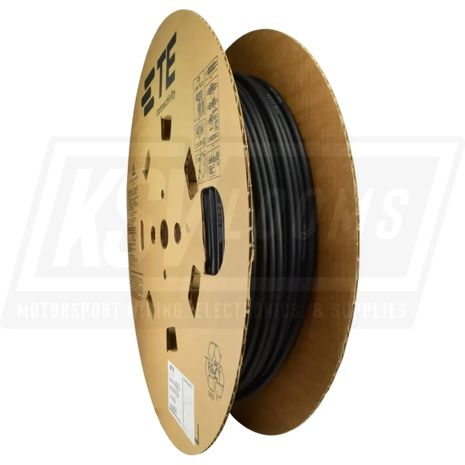 3/16″ Raychem DR-25 (White Label) Heat Shrink Tubing TE Connectivity x 10 feet