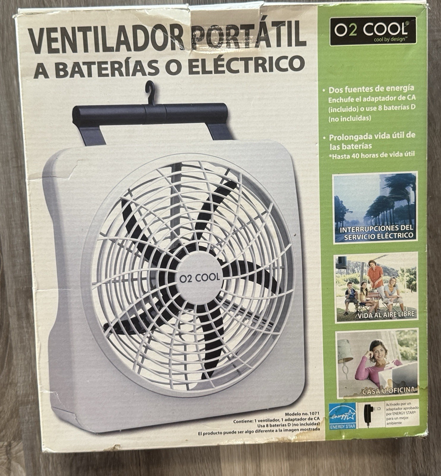 10 Inch Battery Electric Portable Fan Camping Outdoor Fans Indoor Tent Accessory