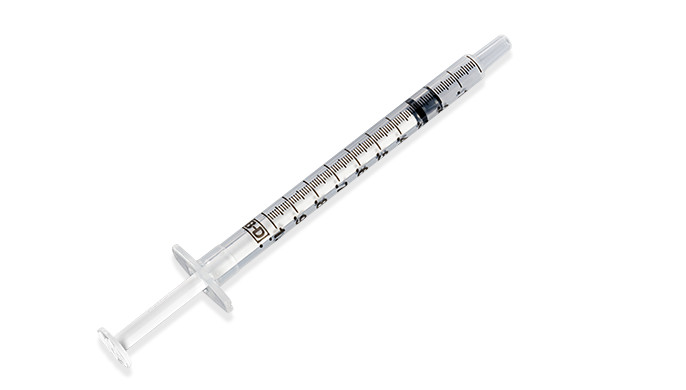 Becton-Dickinson 309659 BD Tuberculin Syringes Slip Tip 1mL 8Pk