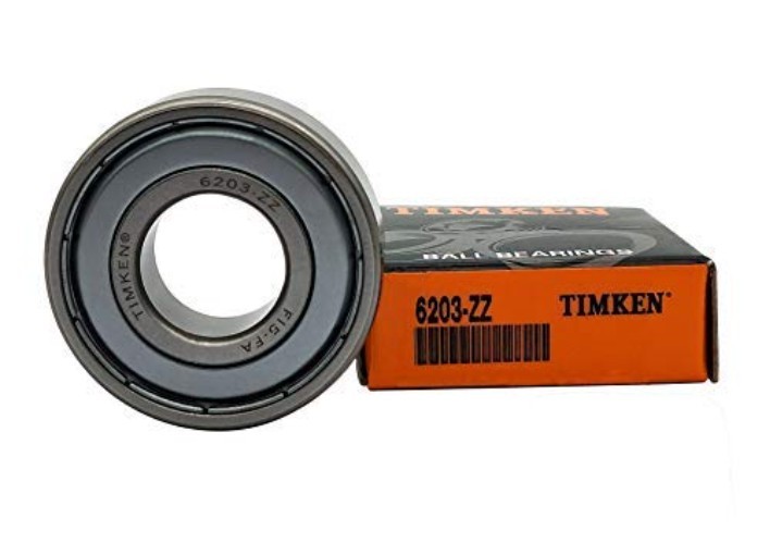 17x40x12mm Ball Bearings 2PCS Double Metal Seal Bearings