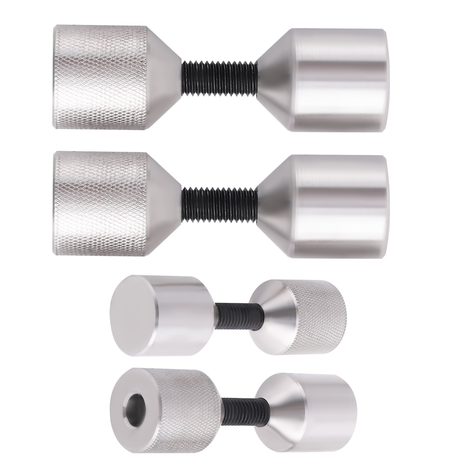 Flange 2 Two Holes Pin Pins Stainless Steel- 1-1/8” 1-5/8” Diameter 4pcs Kit