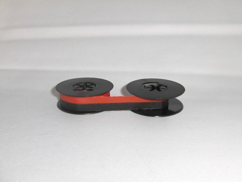 Universal Typewriter Ribbon 2″ x 1/2 Inch Black and Red Ink Twin Spool SC20BR
