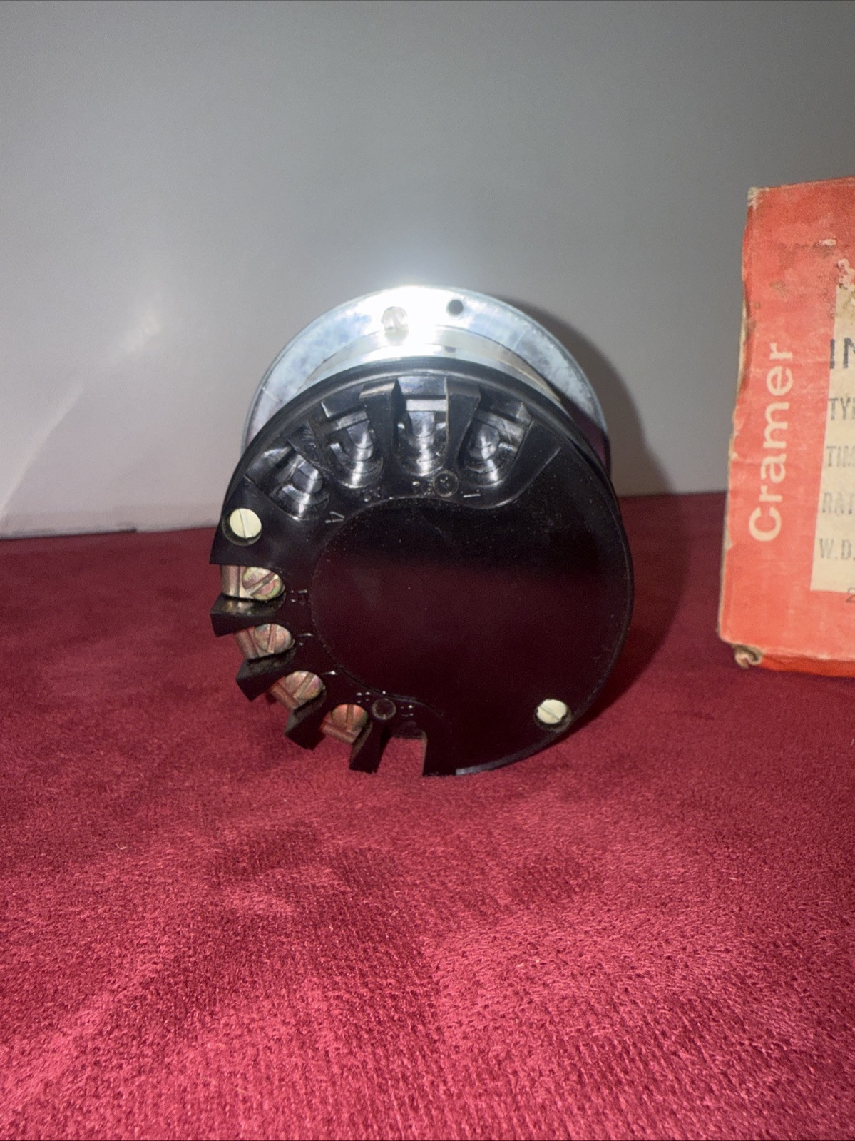 CRAMER 241EA 115VAC 5min INTERVAL TIMER COUNTER 10001 AED 5-MIN 60Hz NOS VTG