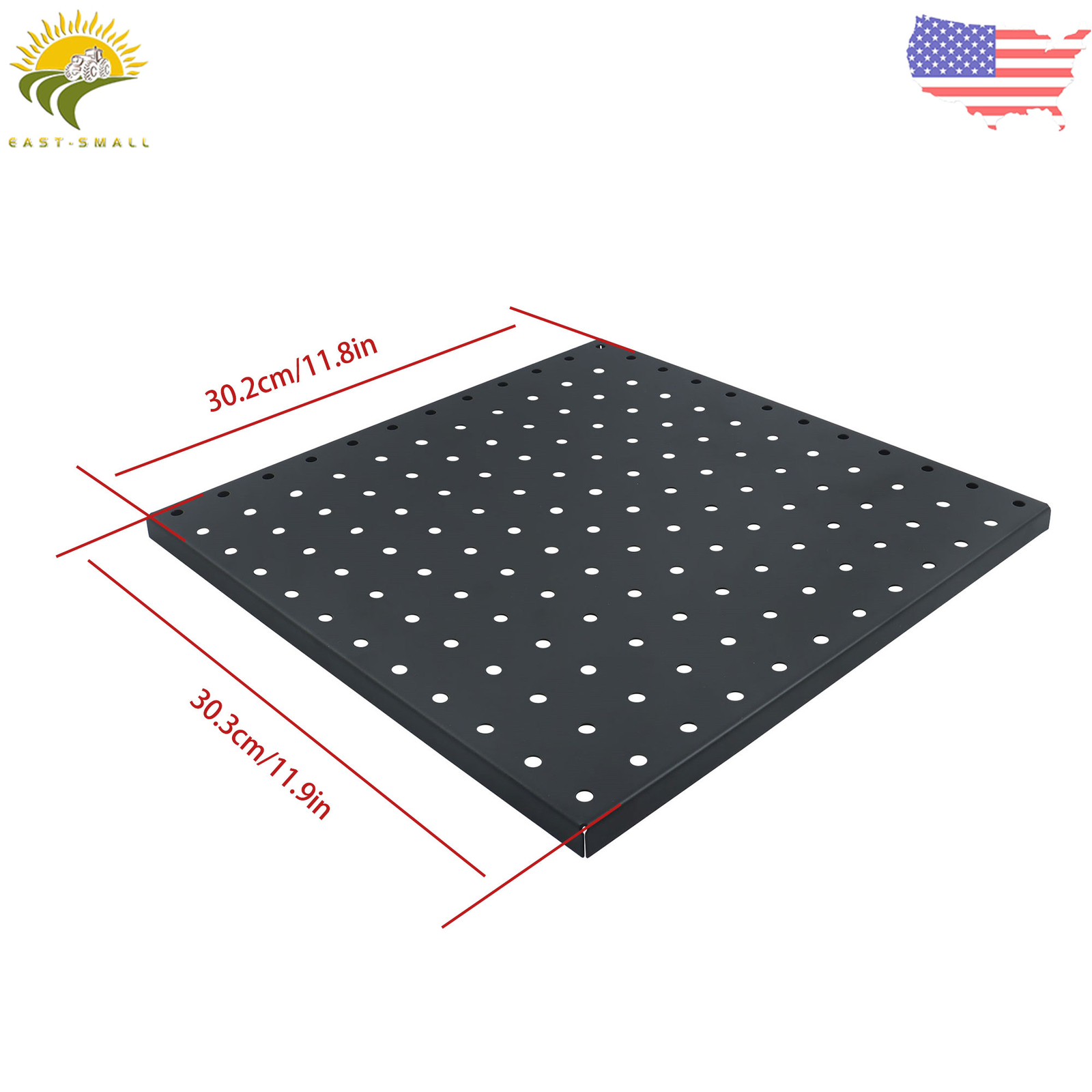 4 Pcs Pegboard Metal Pegboard Wall Panels – Pegboard Wall Organizer System