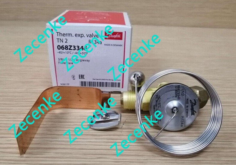 1PC- Danfoss 068Z3346 Thermostatic expansion valve, T 2, R134a/R513A- Brand New