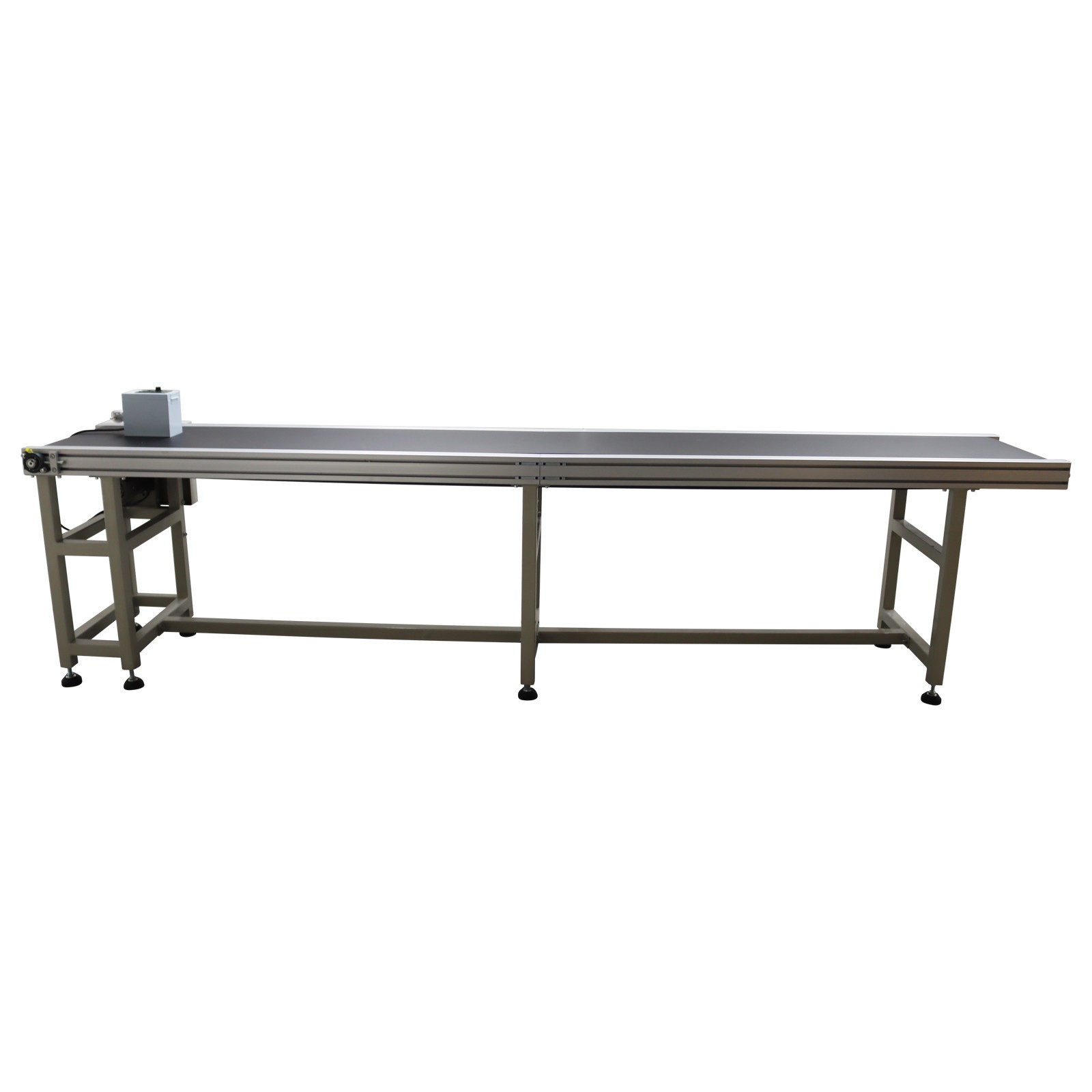 OPEN BOX! 110V Industrial PVC Conveyor Belt 118in*11.8in L*W Packing Shipping