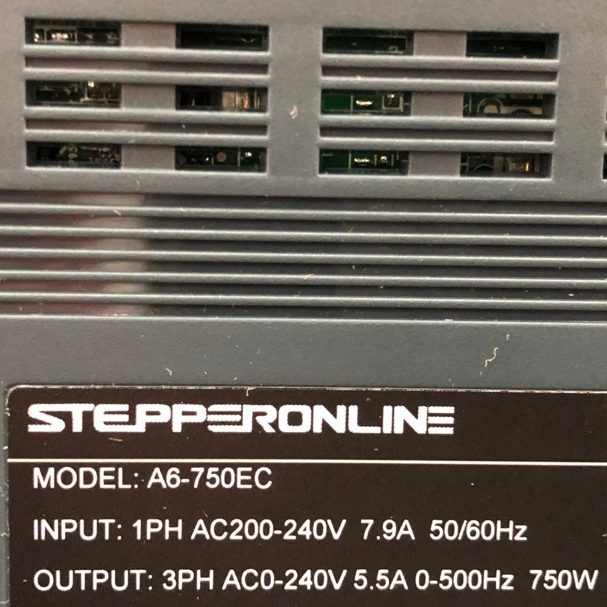 STEPPERONLINE A6-750EC Servo Drive 750W EtherCAT Bus 3PH AC0-240V Output