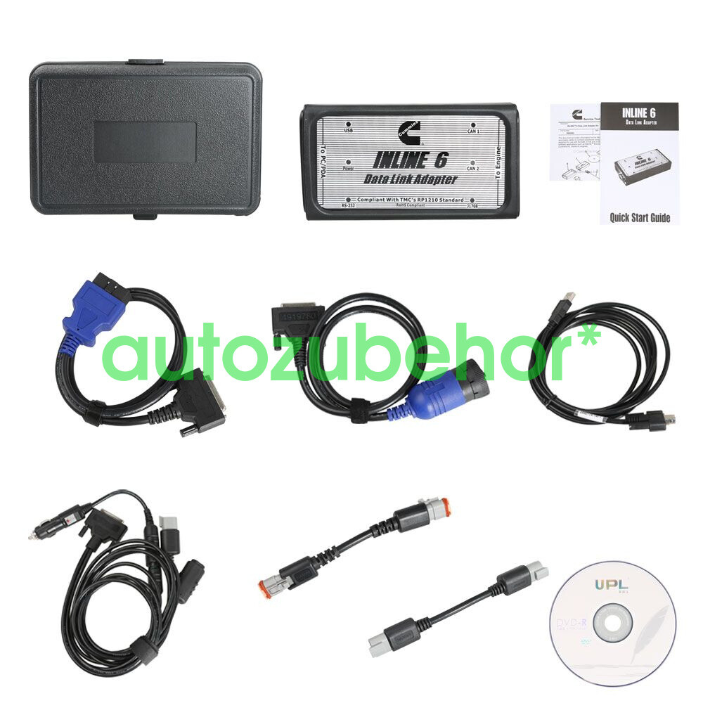New 6th Generation INLINE 6 Data Link Diesel Vehicle Diagnostic Tool