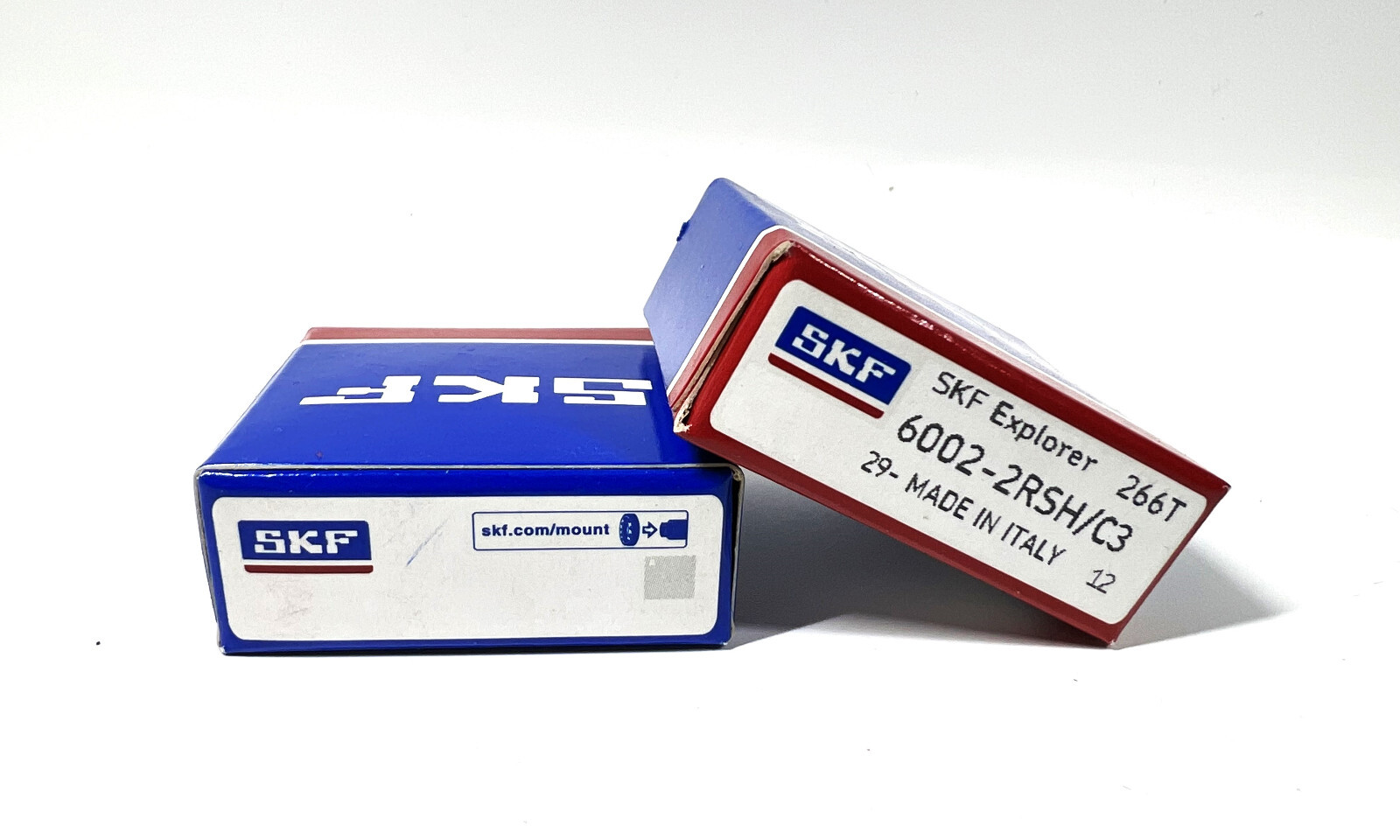 2(Pack) 6002-2RS/C3 SKF 2 RUBBER SHIELDED BALL BEARING 15X32X9mm NEW ITALY